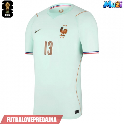 Lacne Muži Futbalové dres Francúzsko Jules Kounde #5 MS 2026 Krátky Rukáv - Preč